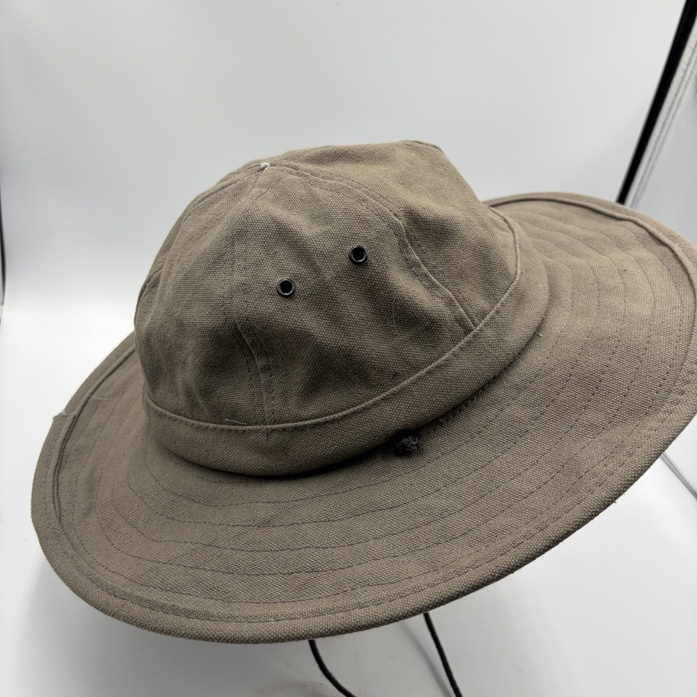 Quicksilver The Boarding Company Tan Fishing Hiking Beach Sun Surf Hat Unisex - Picture 2 of 8